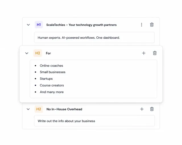 AI Website Agent