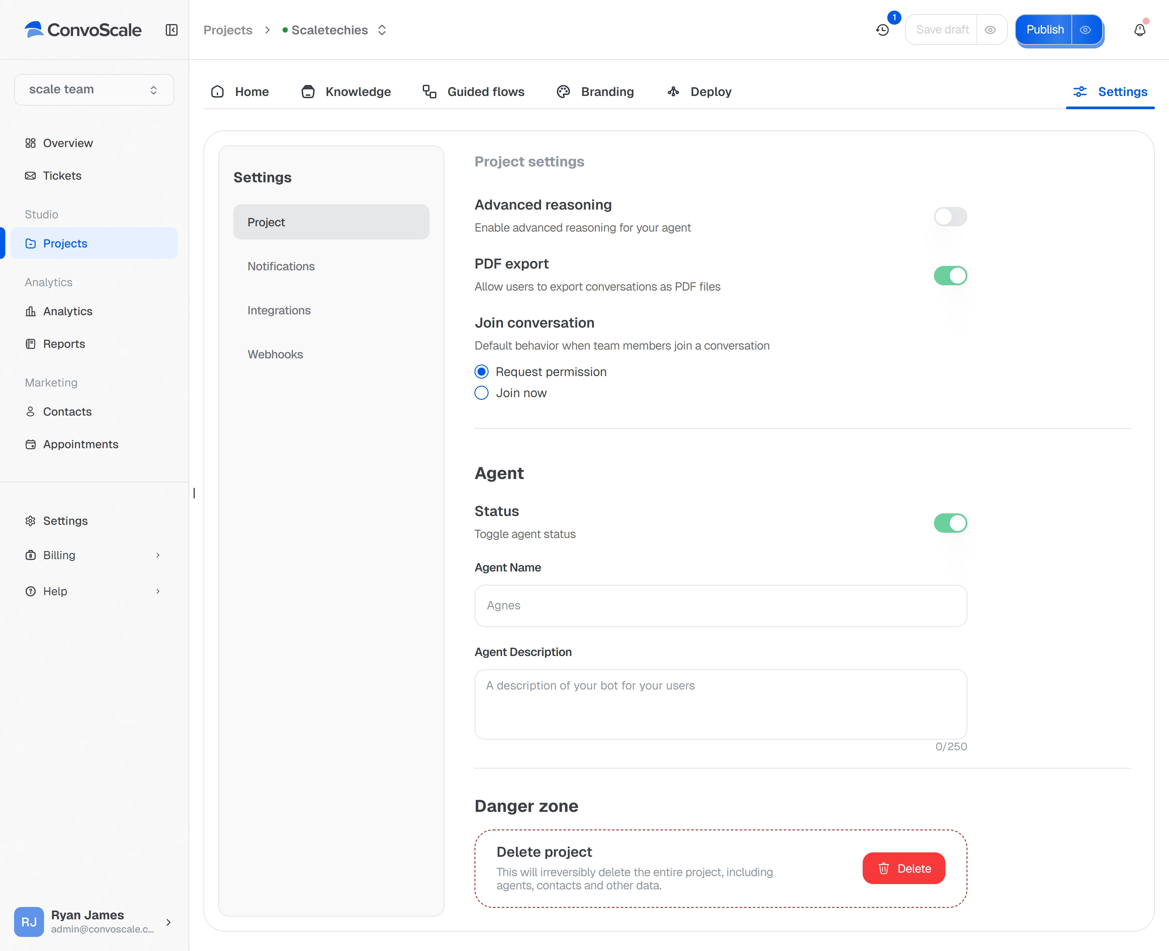 A project is not just a folder with a nicer name.